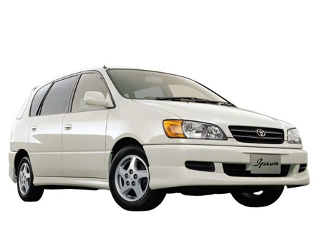 EVA автоковрики для Toyota Ipsum I 1998-2001 рестайлинг (2WD) 7 мест — ipsum_r